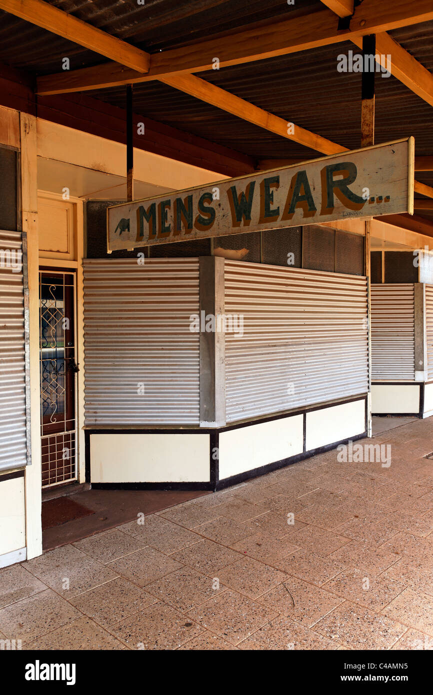 Historical Goldfields Shop, Cue Western Australia Stock Photo Alamy