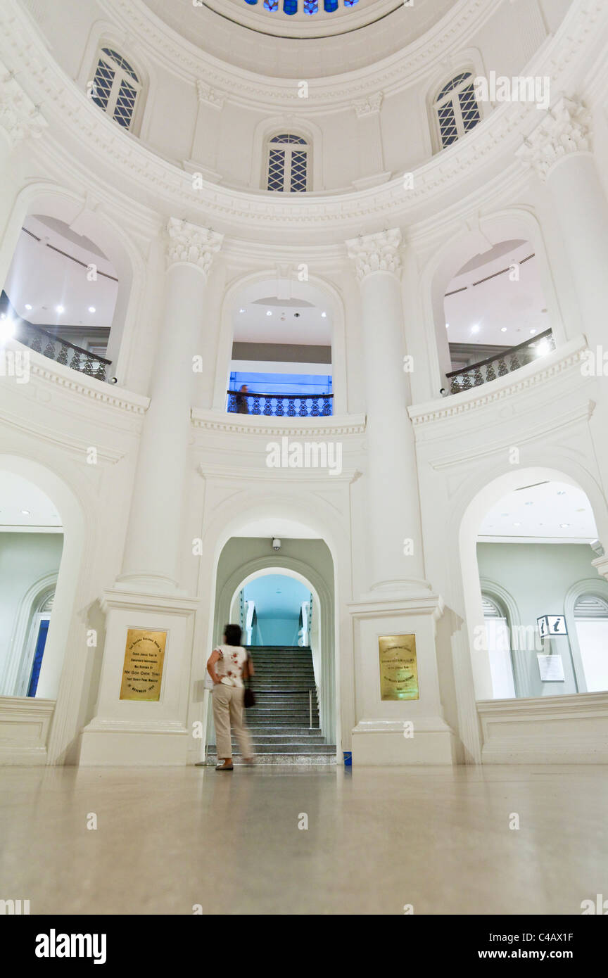 Singapore, Singapore, Bras Basah. Colonial architecture of the National