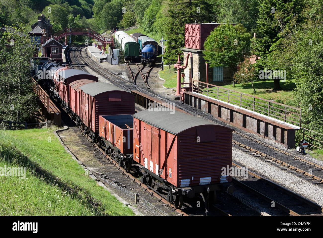 railway station Goathland village Aidensfield heartbeat tv location