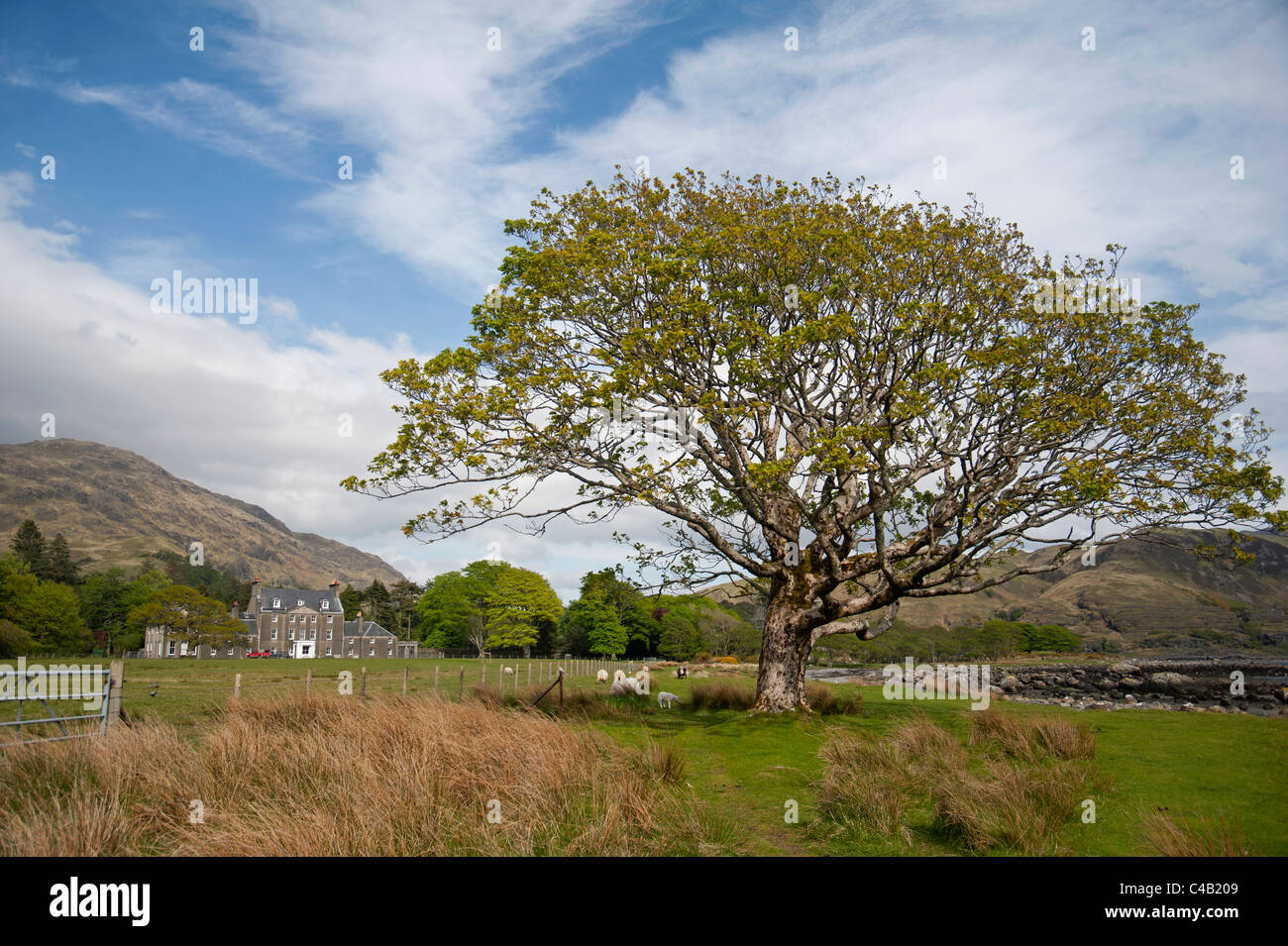 Lochbuie House, on the west coast of the isle of Mull, Argyll