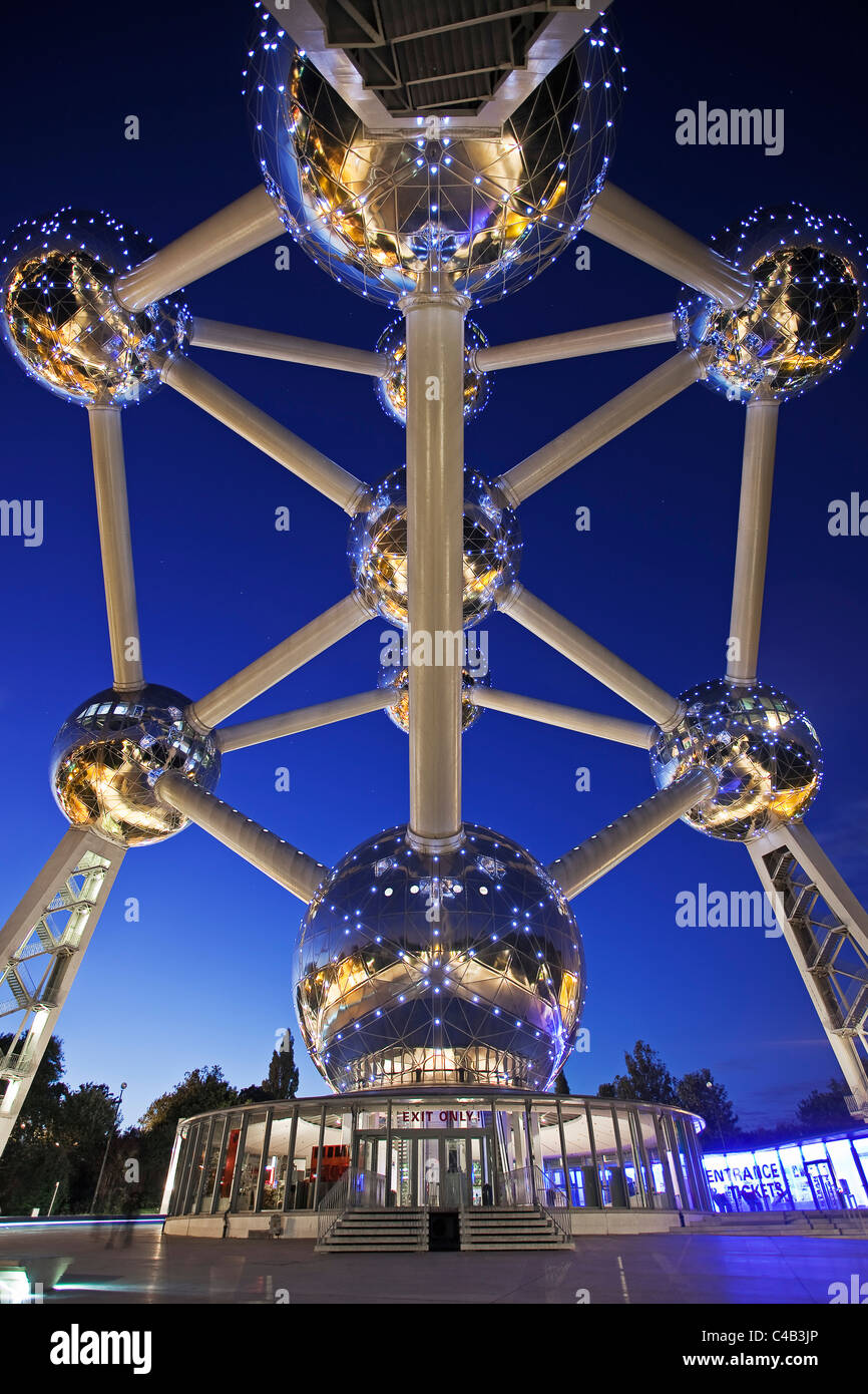 The Atomium,Grimbergen, Strombeek-Bever, Belgium Stock Photo