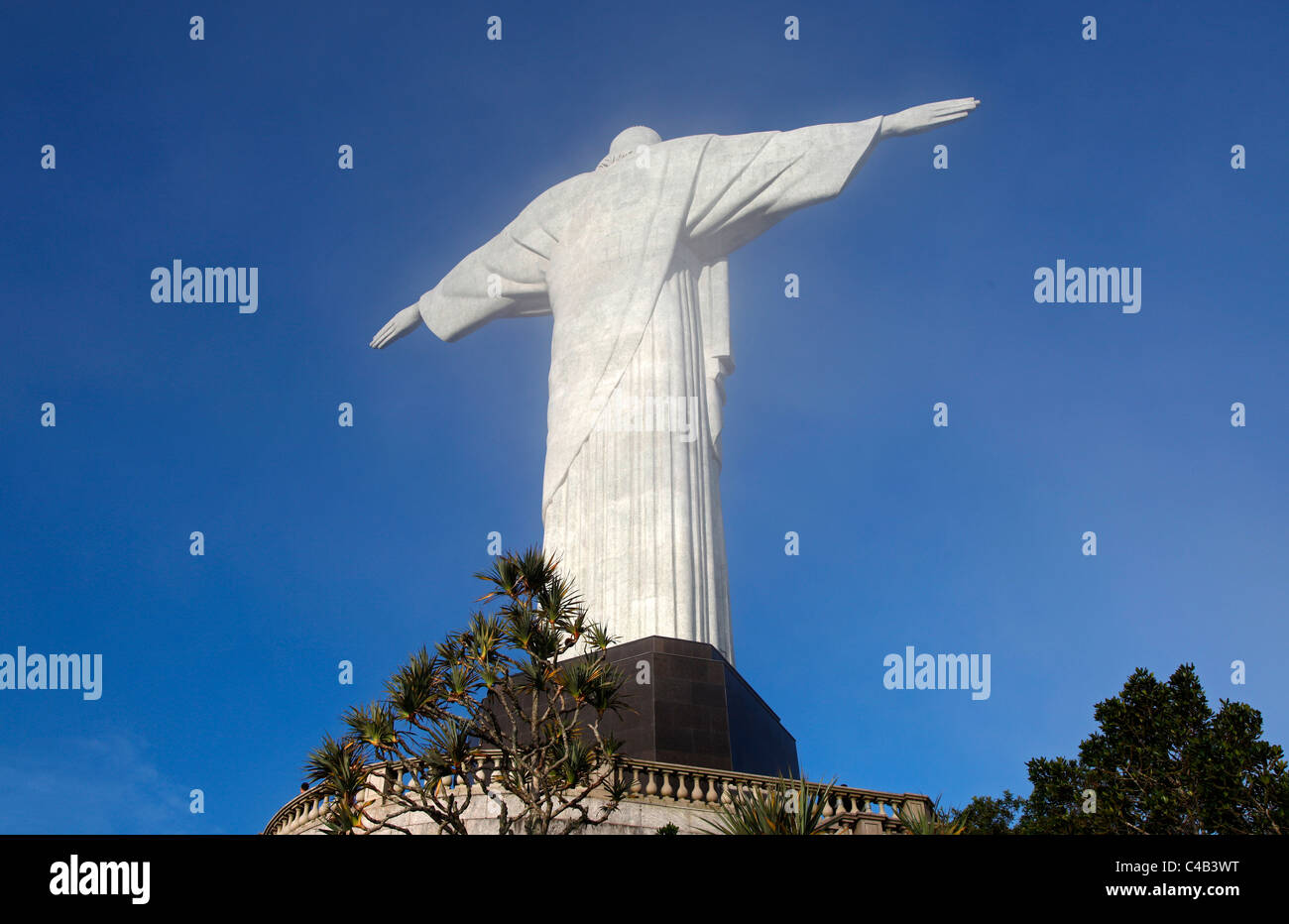 Christ The Redeemer Portuguese Cristo Redentor Is A Statue Of Jesus Christ In Rio De Janeiro Stock Photo Alamy