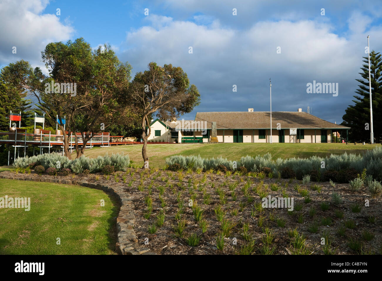 Albany Residency Museum and heritage village. Albany, Western Australia, Australia Stock Photo