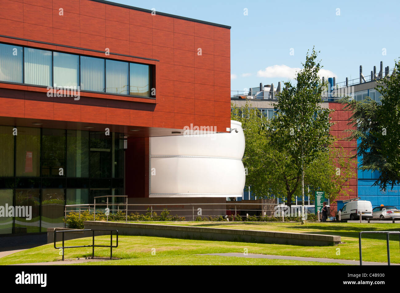 Lady Hale Building, Salford Law School, Salford University, Salford, Manchester, England, UK.  Architect: Broadway Malyan. Stock Photo