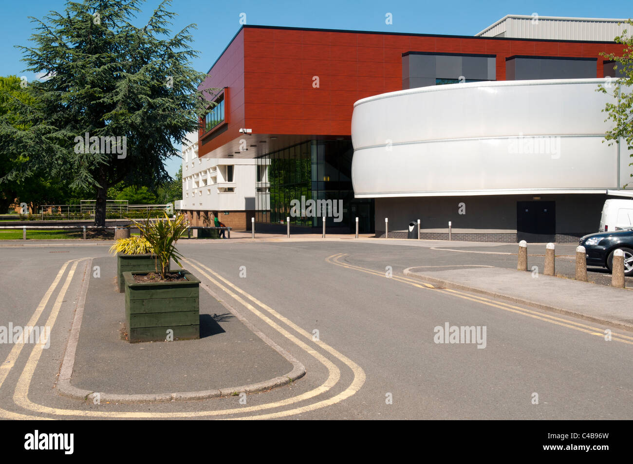 Lady Hale Building, Salford Law School, Salford University, Salford, Manchester, England, UK.  Architect: Broadway Malyan. Stock Photo