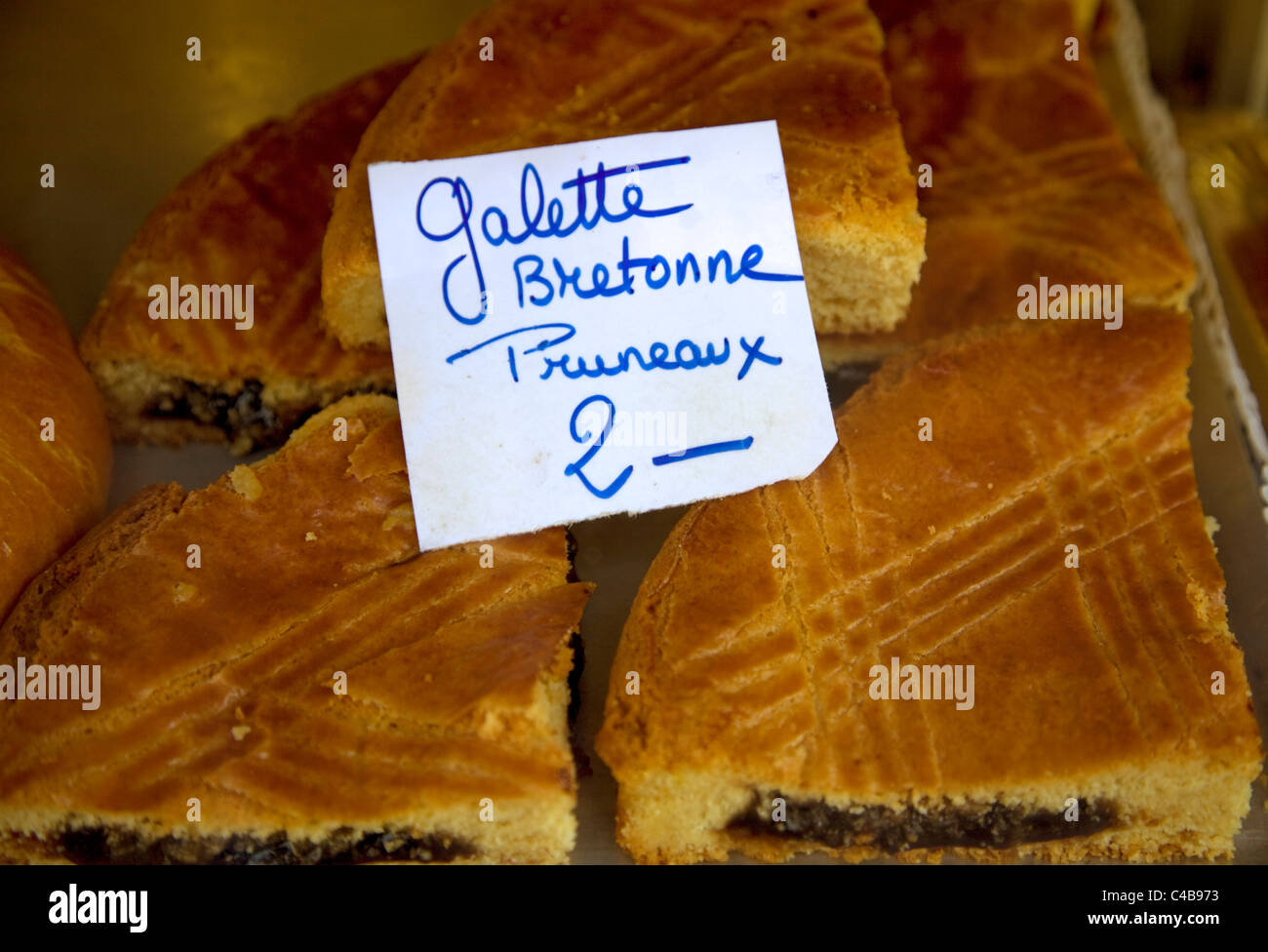Marseille, Provence, France; Delicacies on display at a Confectioner's Stock Photo