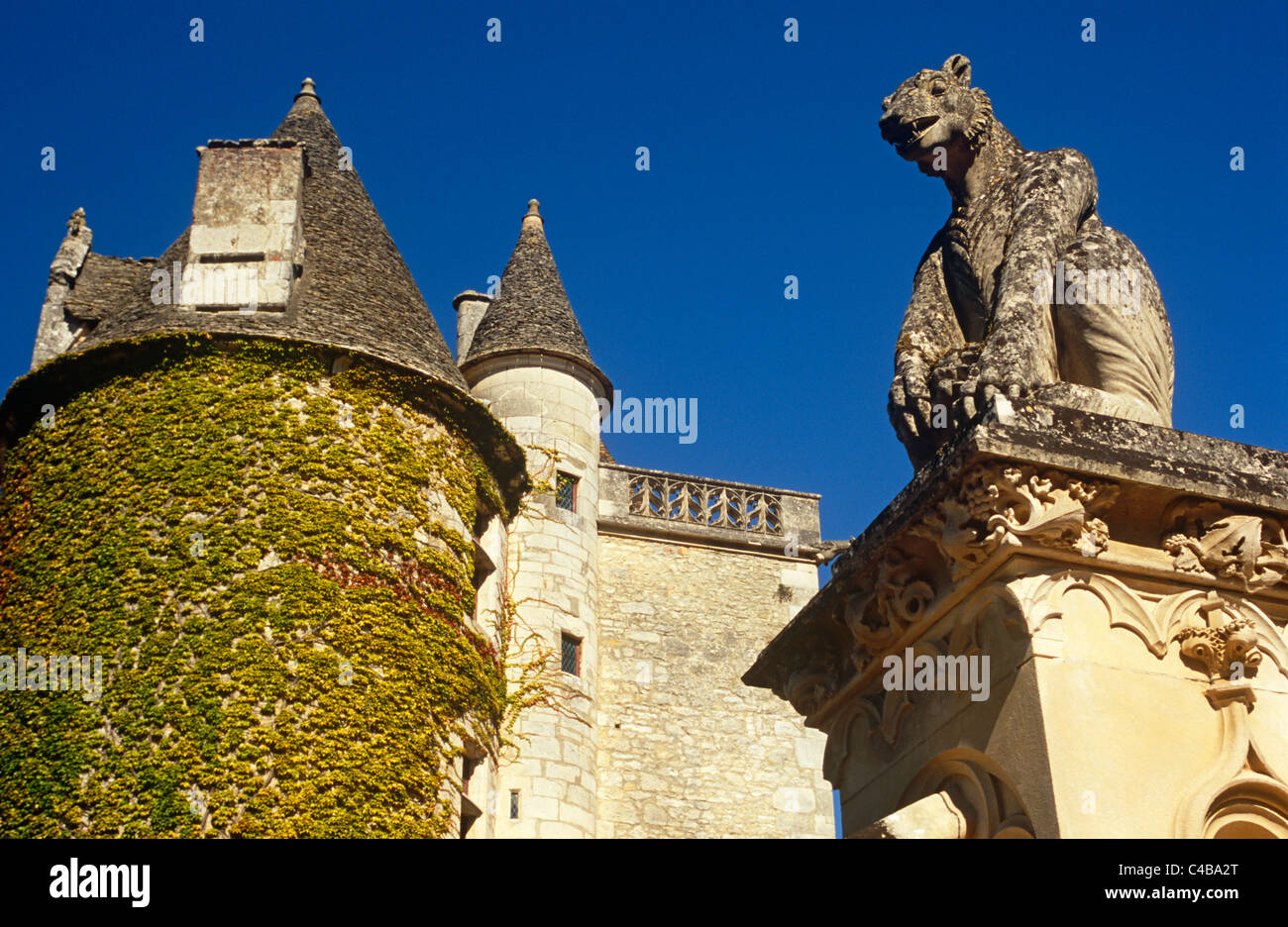France, Aquitaine, Dordogne, Beynac-et-Cazenac. Stock Photo