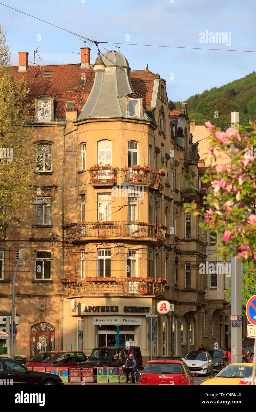 Attractive traditional apartments on a corner in Handschuhsheim