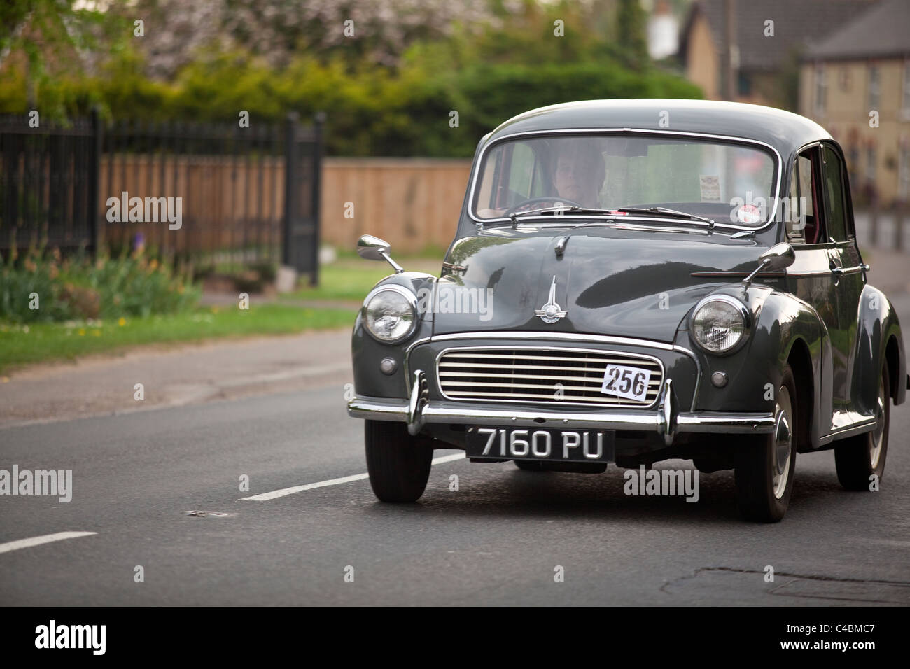 Morris Minor Series 3 at Histon and Cottenham car rally. Cambridge UK Stock Photo Alamy