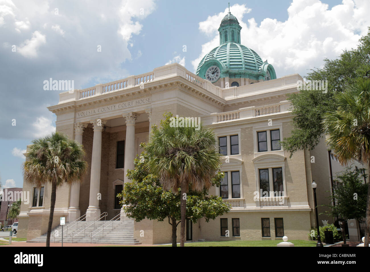 Florida Deland Volusia County Court House courthouse historic Stock