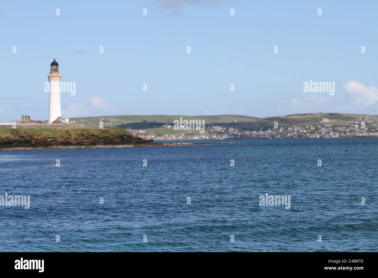 Hoy Low Lighthouse, Graemsay Orkney Scotland May 2011 Stock Photo
