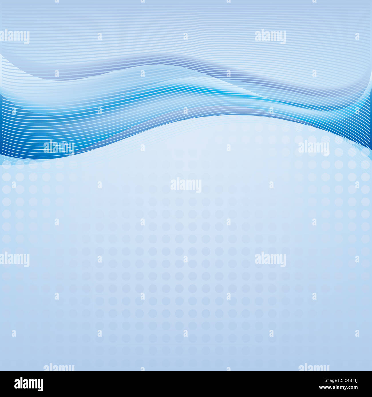 abstract modern background with waves on blue Stock Photo - Alamy