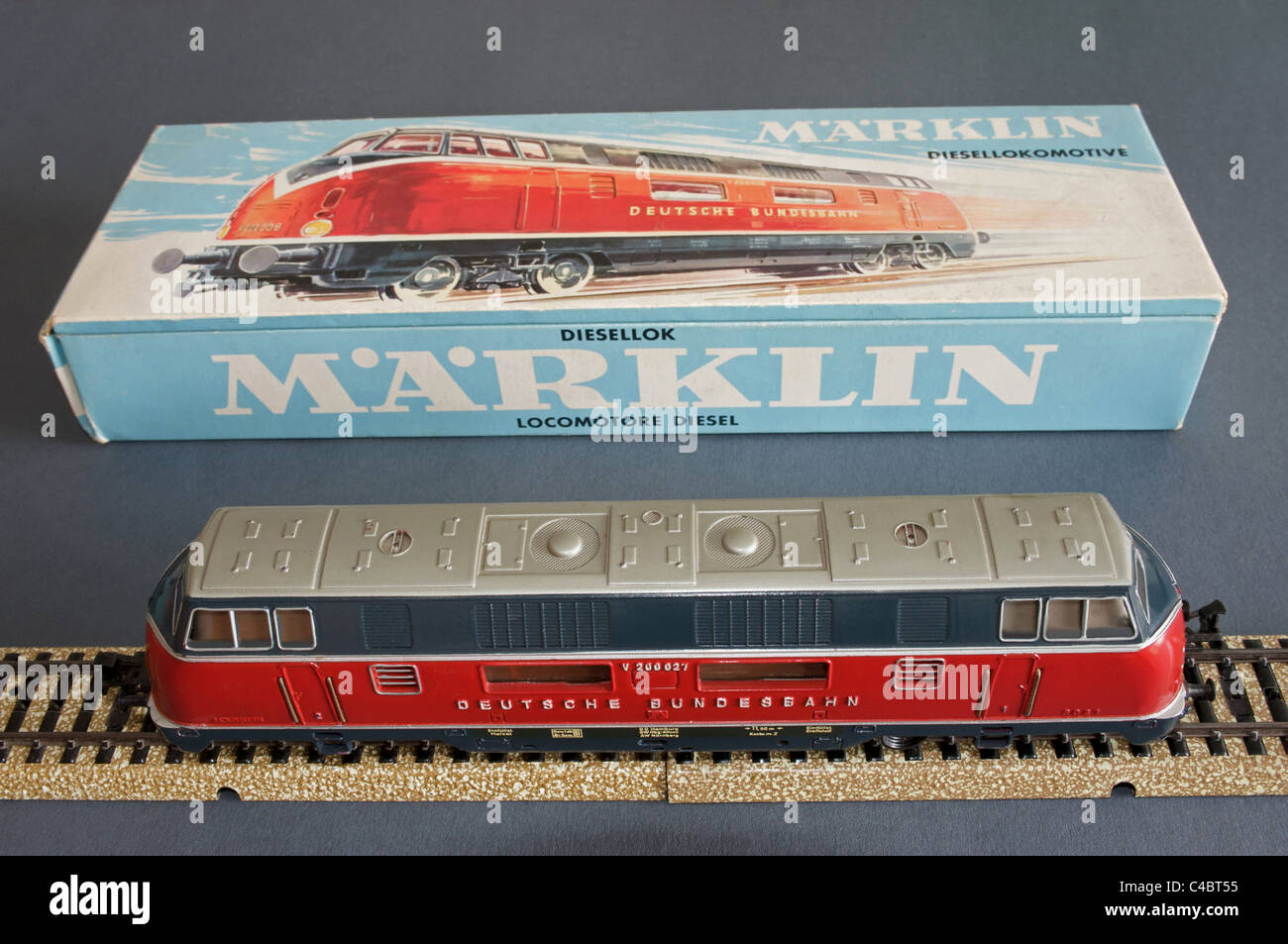 Marklin model train diesel Stock Photo Alamy