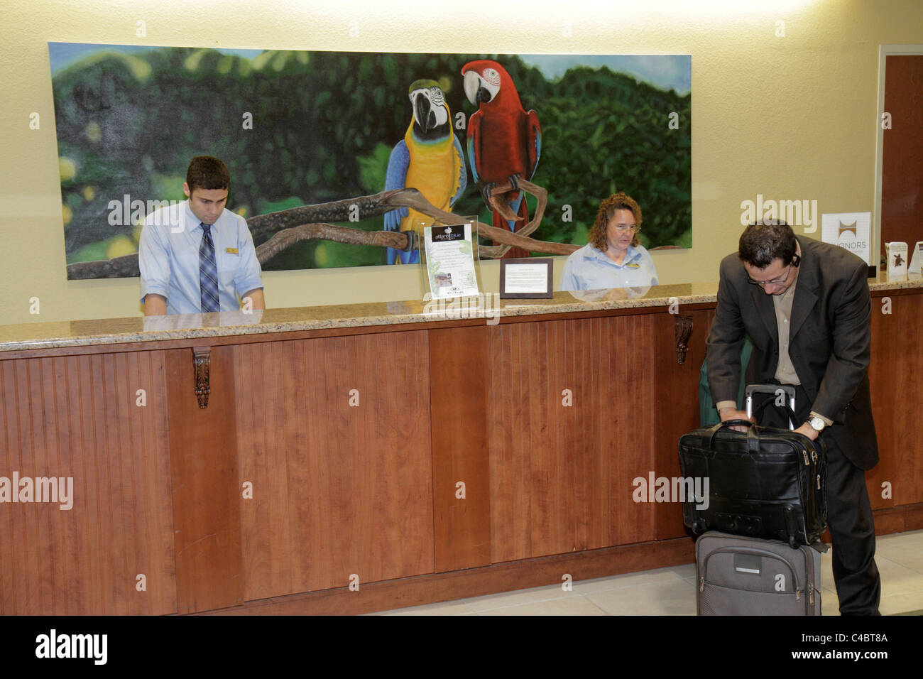 Hotel reservationist hires stock photography and images Alamy