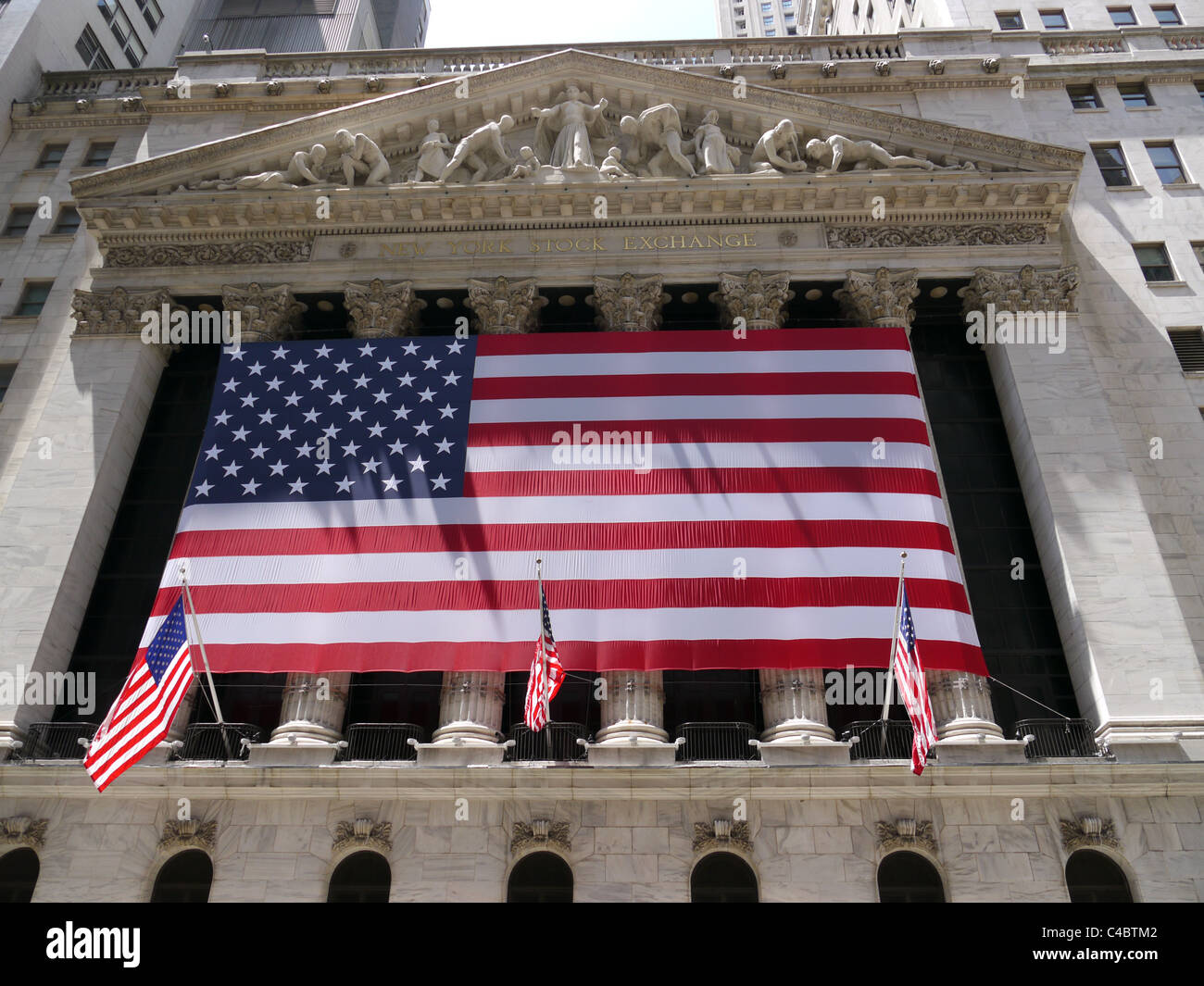 New York Stock Exchange Building Stock Photo - Alamy