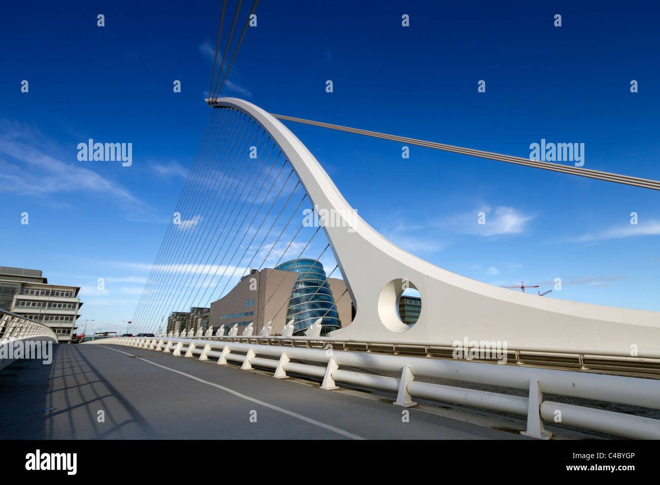Samuel Beckett bridge, Dublin Stock Photo