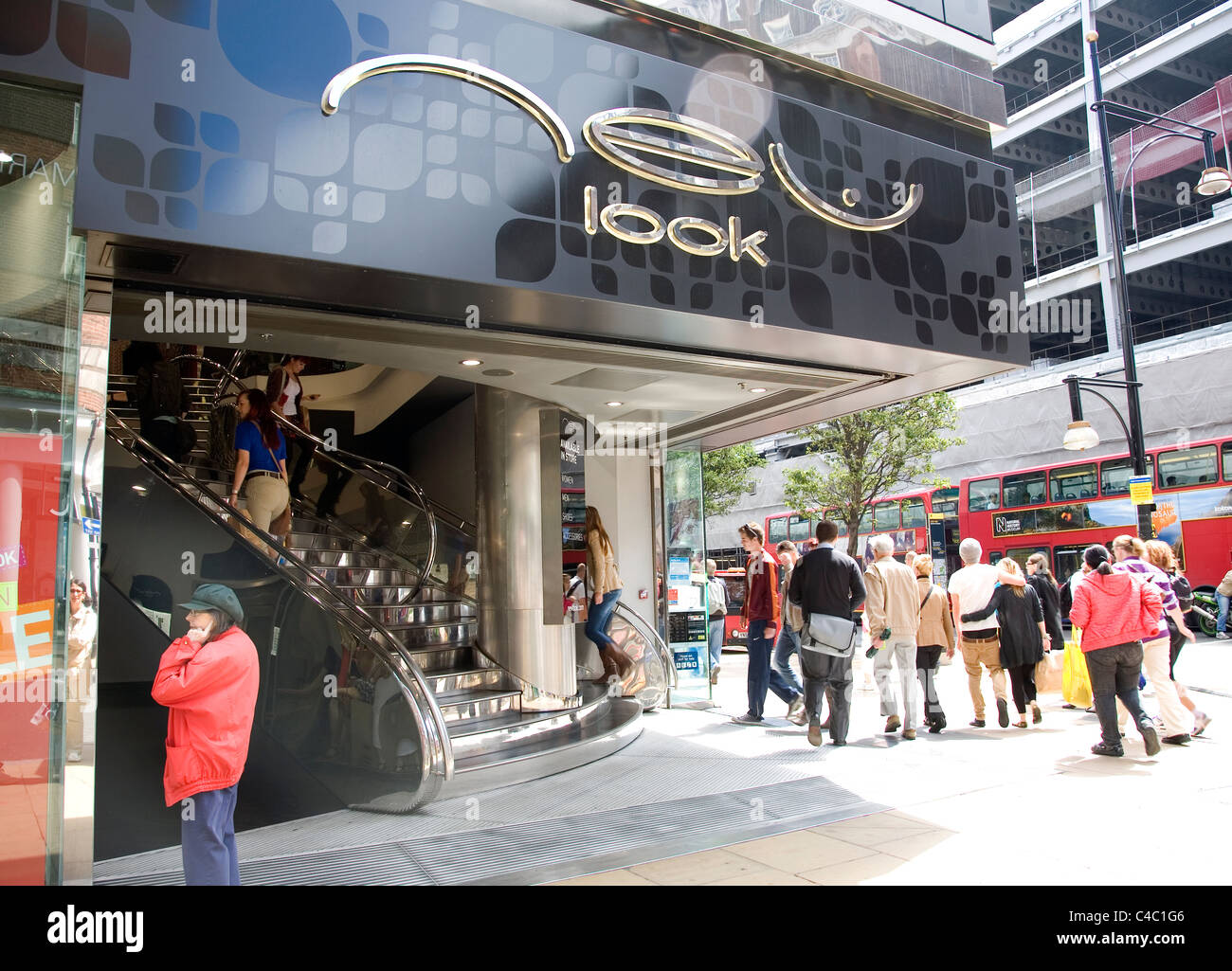 New Look Store on Oxford Street Stock Photo