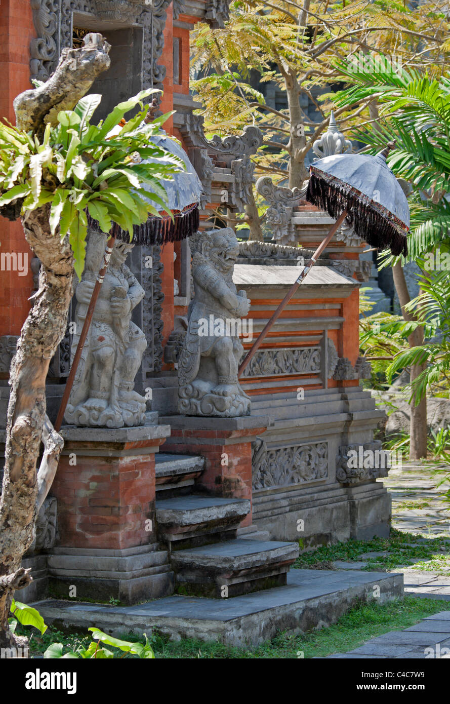 Balinese Temple in Indonesia Stock Photo