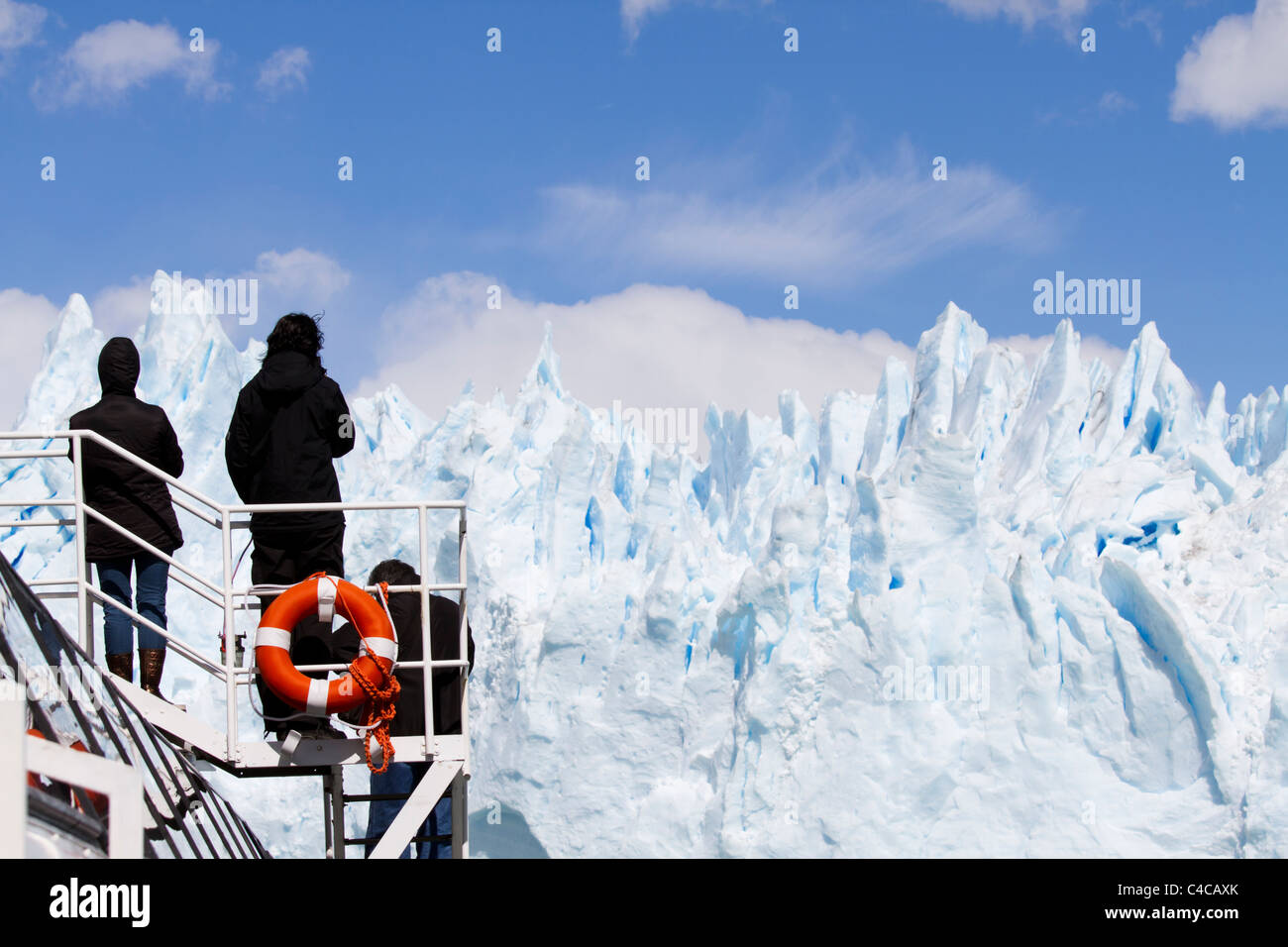Perito Moreno Glaciar, Patagonia Argentina Stock Photo