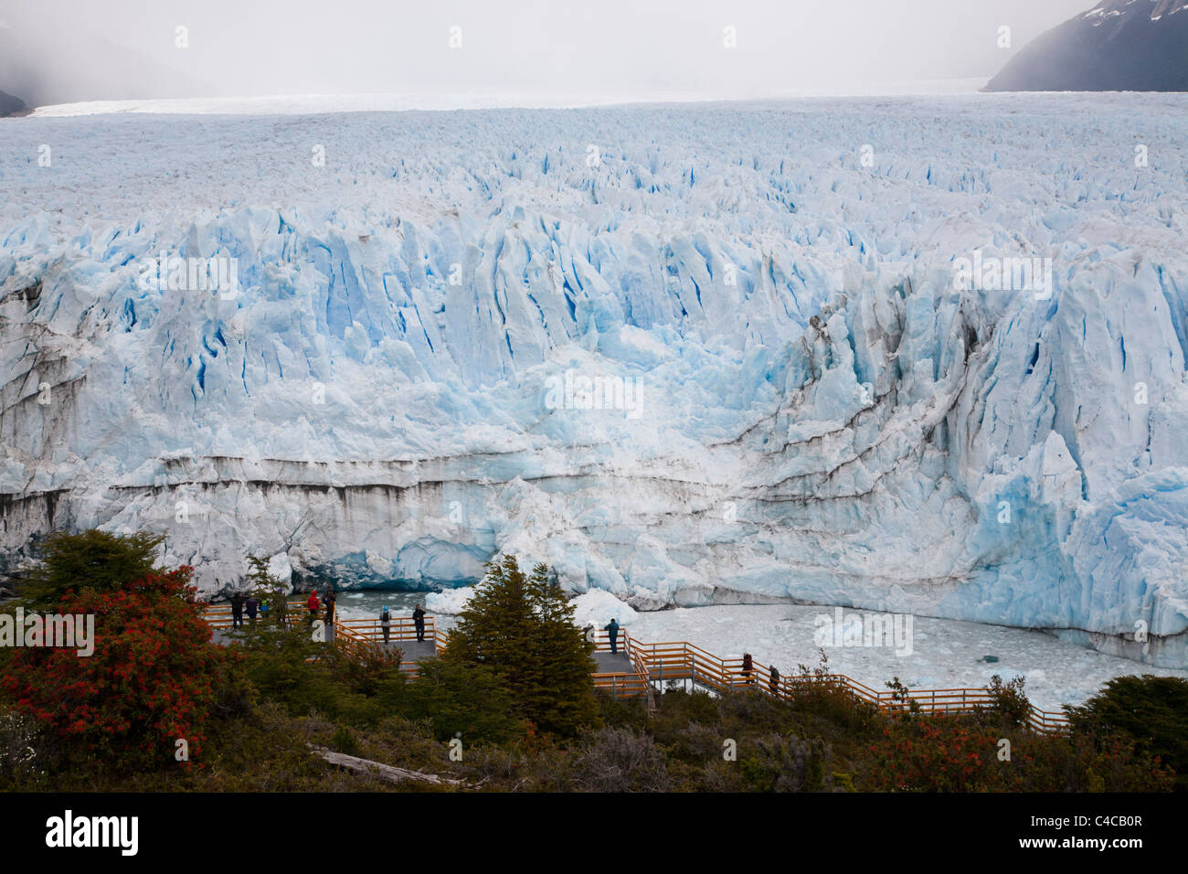 Perito Moreno Glaciar, Patagonia Argentina Stock Photo