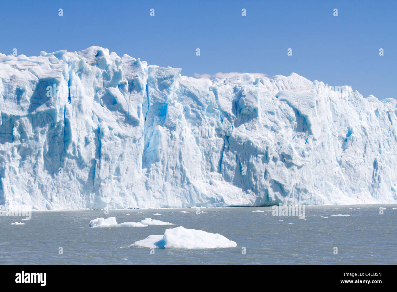 Perito Moreno Glaciar, Patagonia Argentina Stock Photo