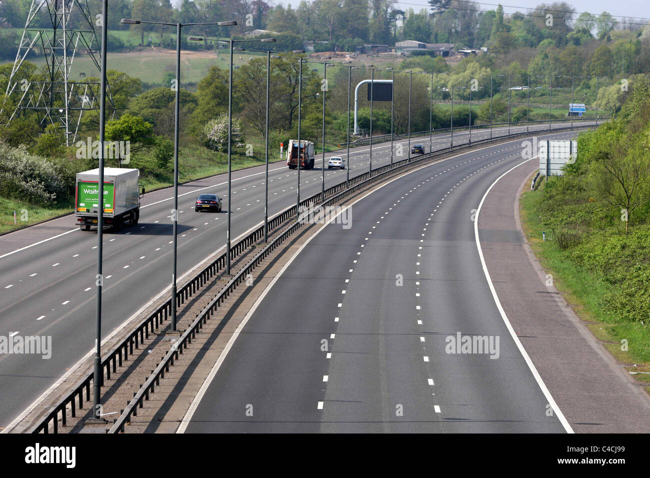 M1 motorway near london hi-res stock photography and images - Alamy