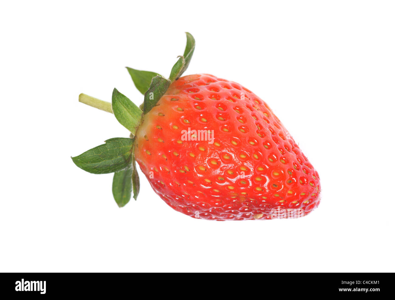 strawberry isolated on white background Stock Photo - Alamy