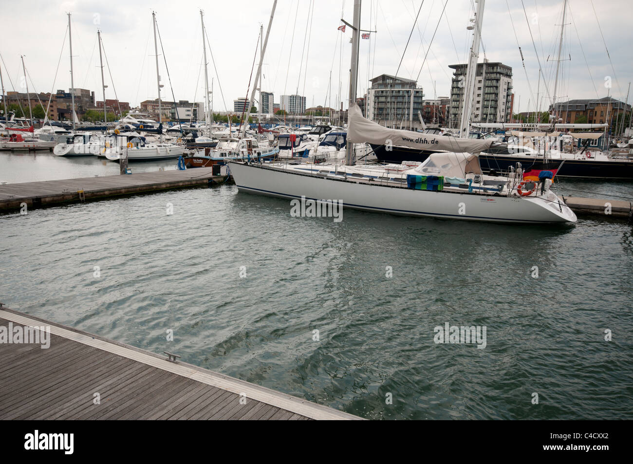 Ocean Village Marina, Southampton Stock Photo Alamy