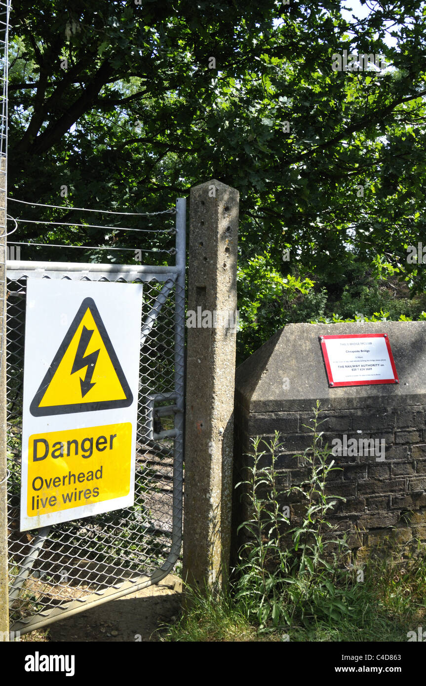 Danger - Live Wire Overhead – Western Safety Sign