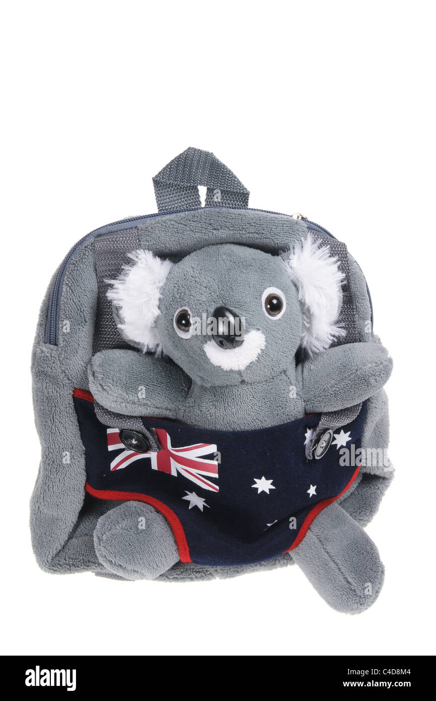 Koala Back Pack Stock Photo
