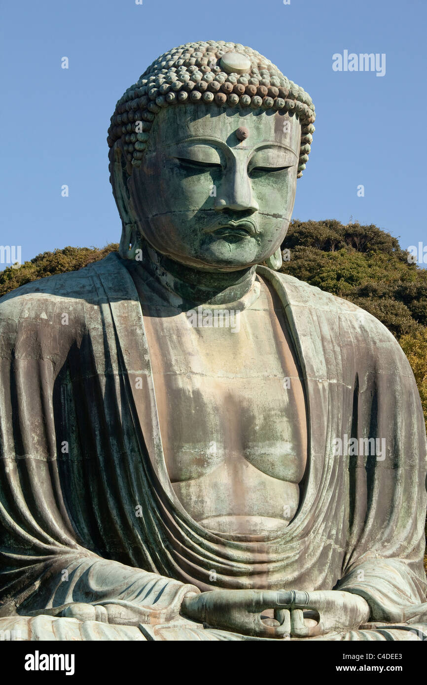 Daibutsu (Great Buddha) statue at Kotokuin temple, Kamakura, Kanagawa