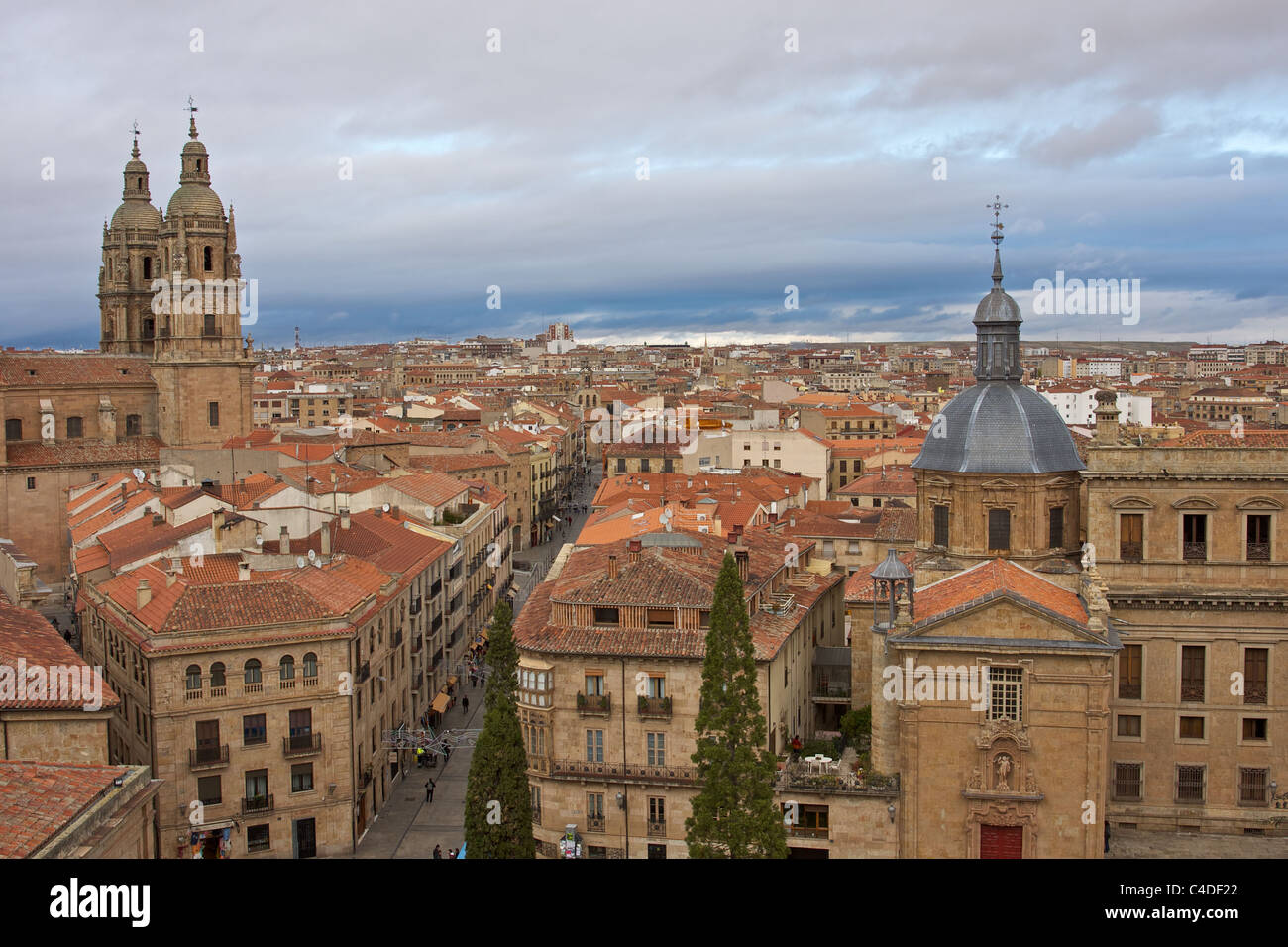 Salamanca city view Vista de la ciudad de Salamanca Stock Photo