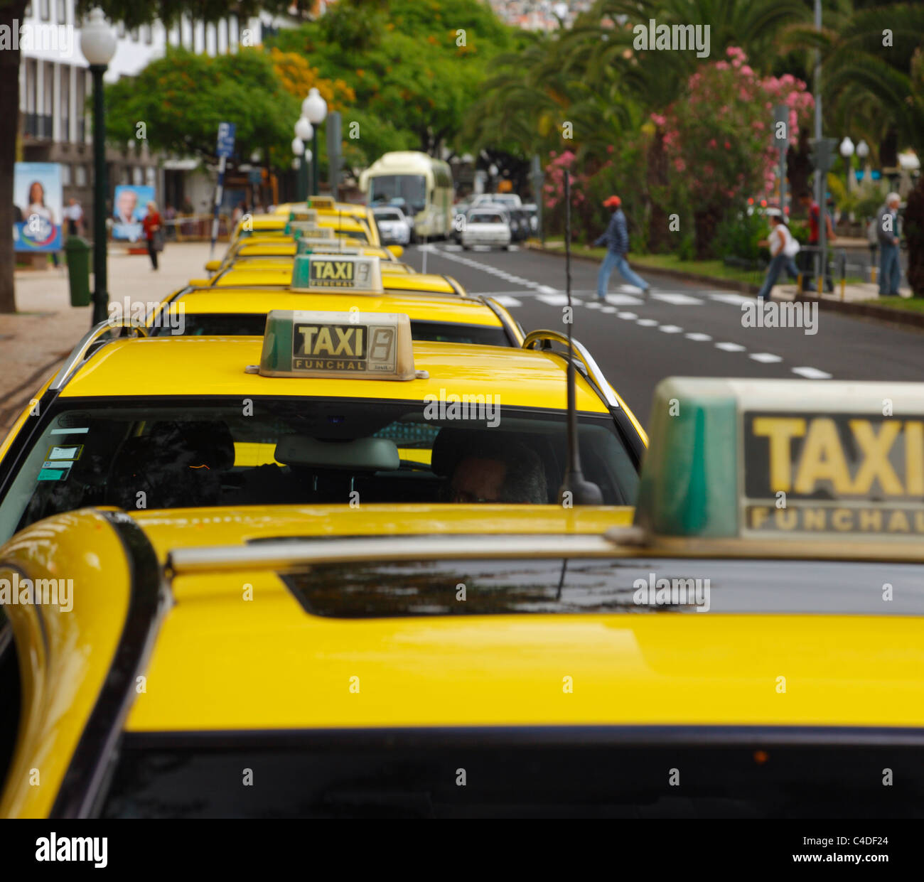 Taxis funchal madeira hires stock photography and images Alamy