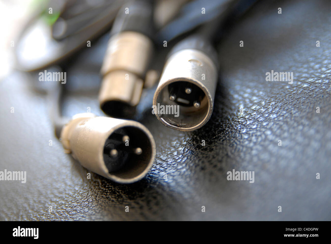 xlr 3 pin,sound,jack,cable, Stock Photo