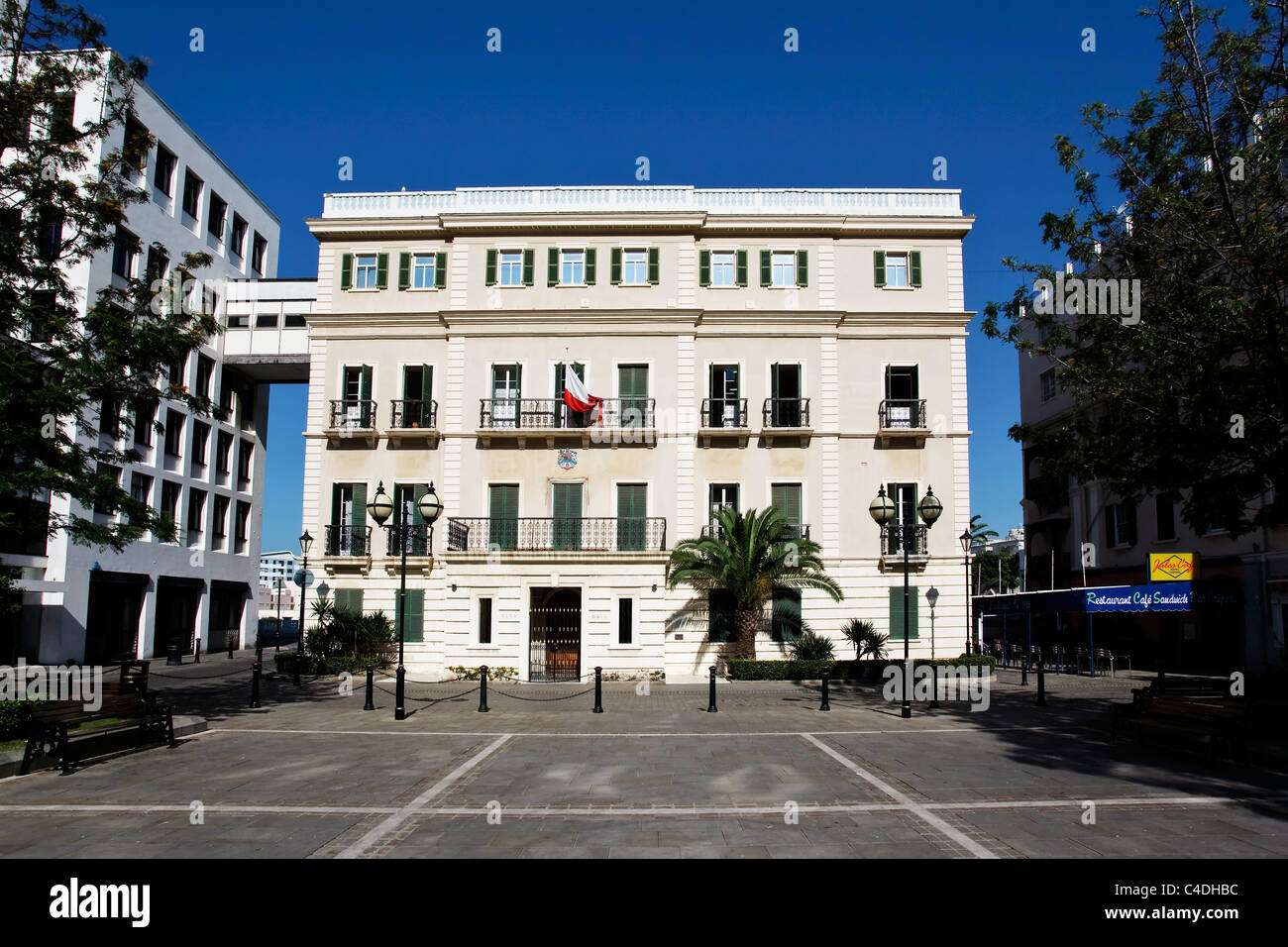 Gibraltar city centre hires stock photography and images Alamy