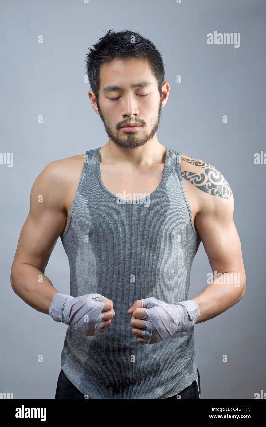 Boxer with sweaty face hires stock photography and images Alamy