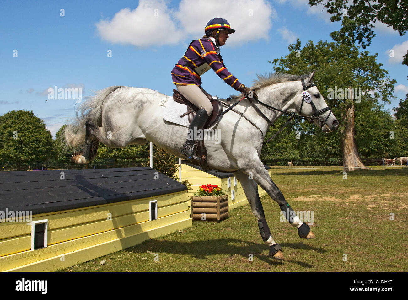 Ruth Barnard riding Contis Houghton International Horse Trials 2011