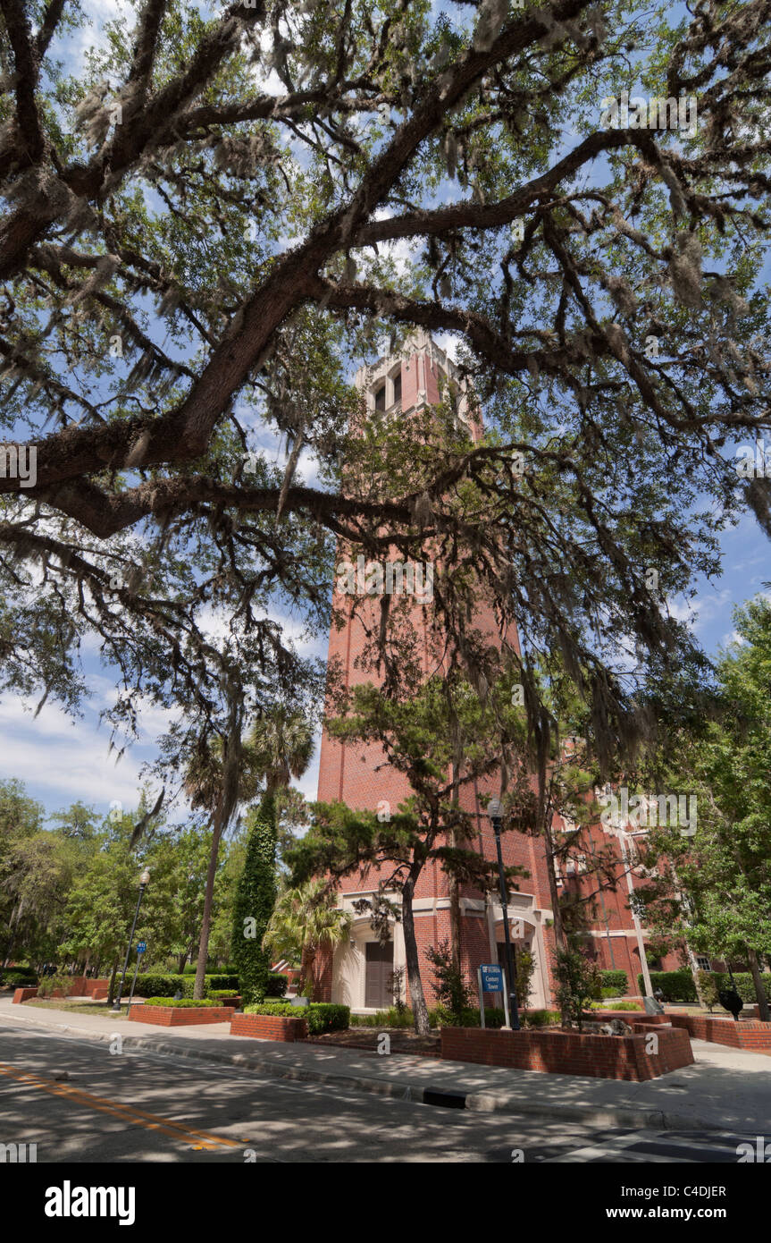 The Century Tower on the University of Florida campus Gainesville