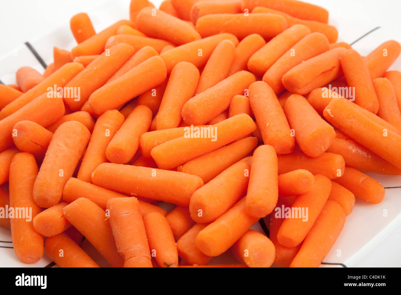 Carrot close up for background Stock Photo