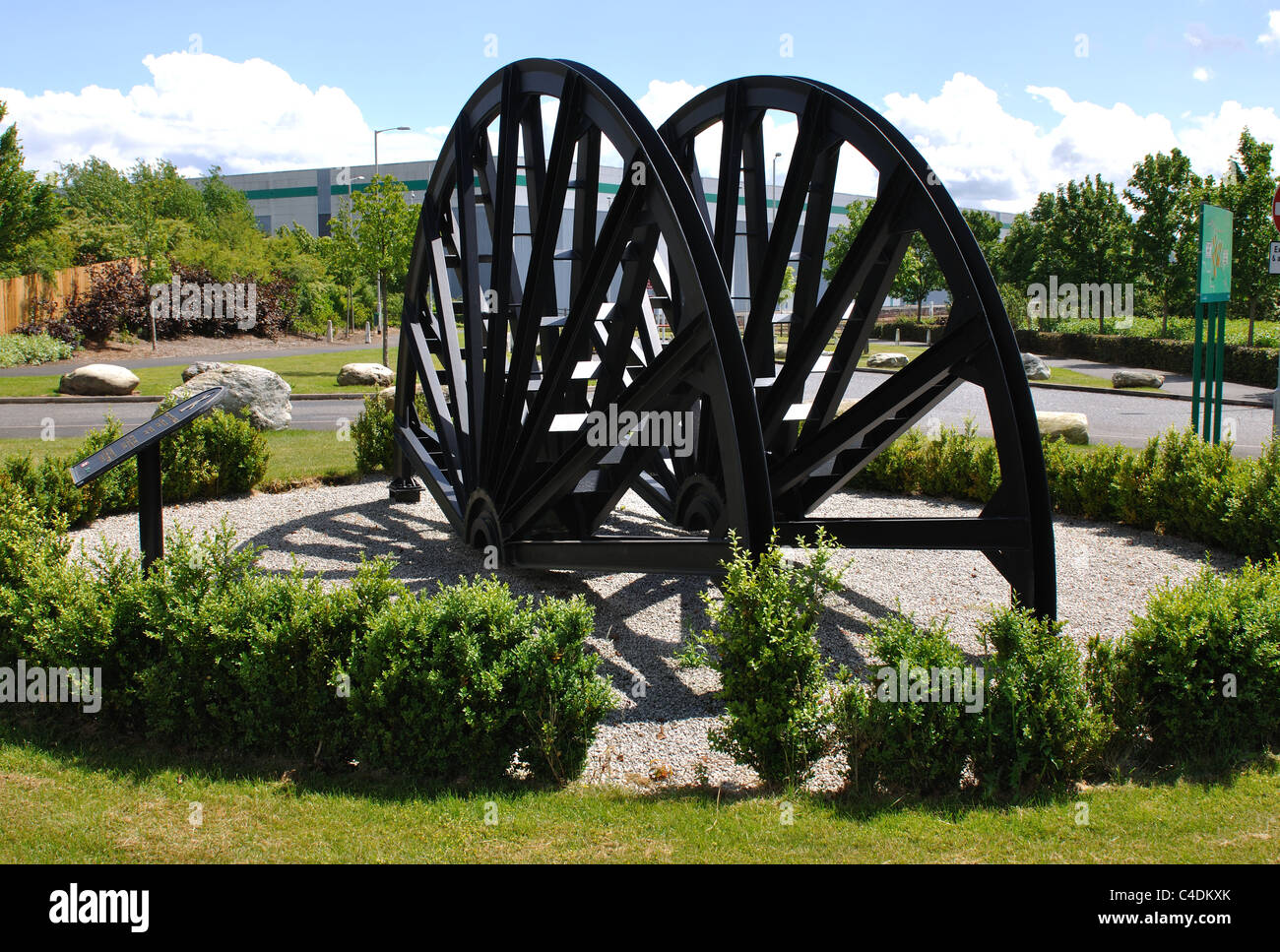 Coventry colliery wheel keresley coventry hires stock photography and
