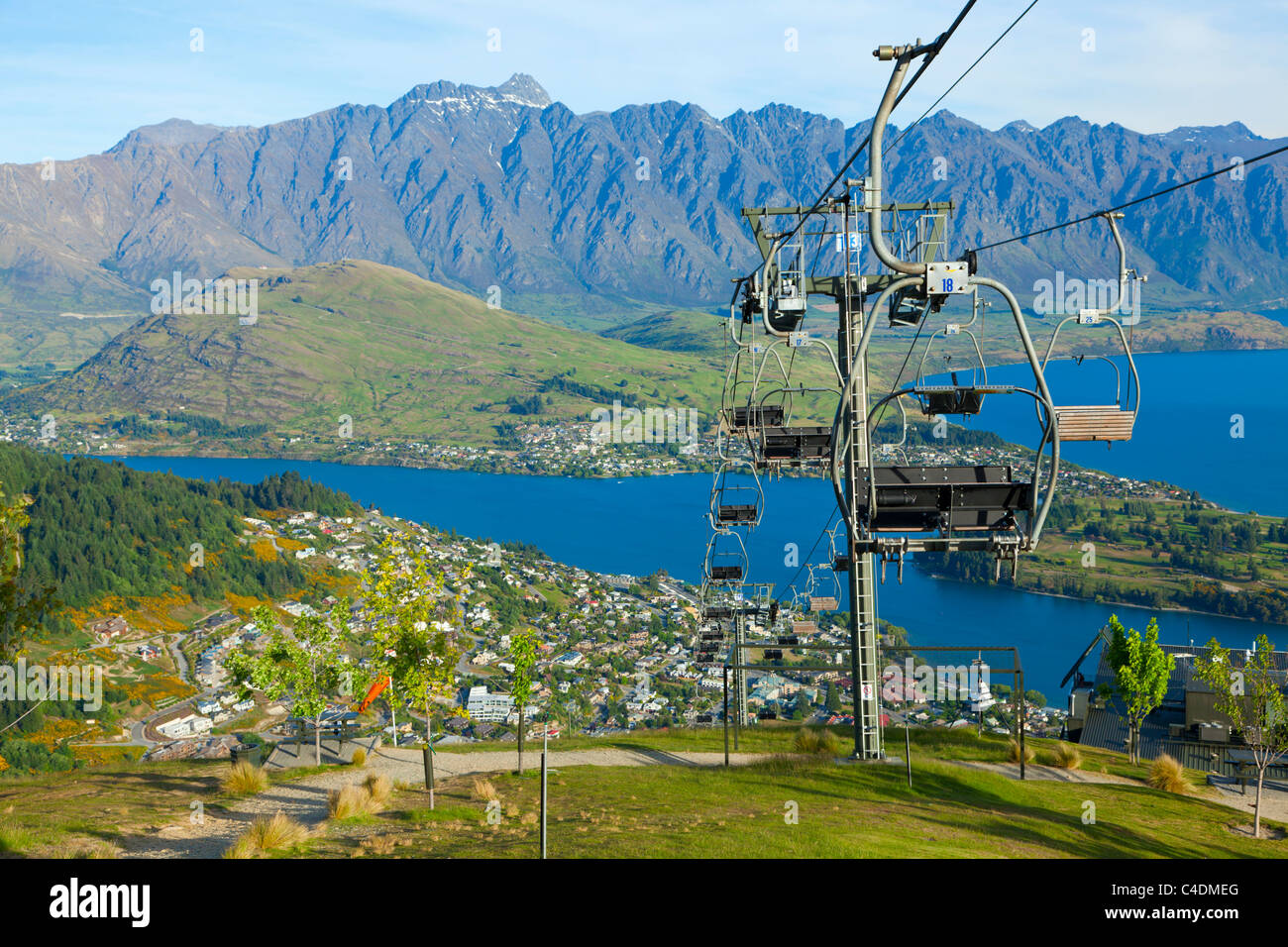 Queenstown city new zealand hi-res stock photography and images - Alamy