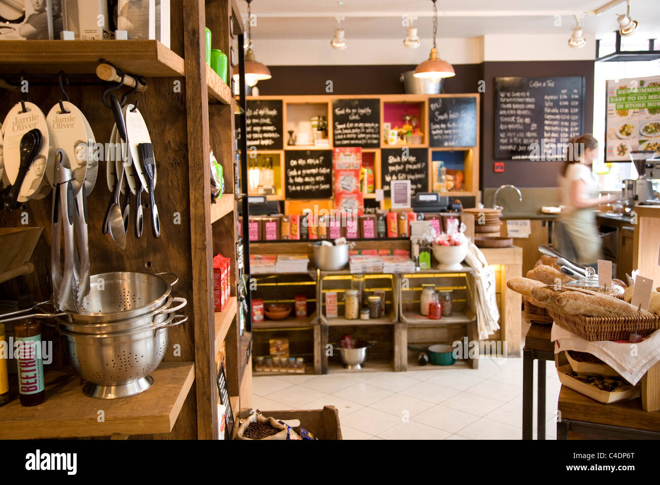 Jamie Oliver's Recipease Shop in Clapham Stock Photo - Alamy