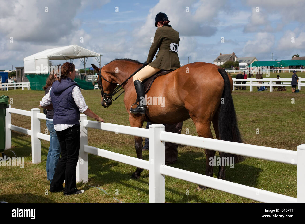 Championship Horse riding events at the 2011 Royal Cornwall Showground