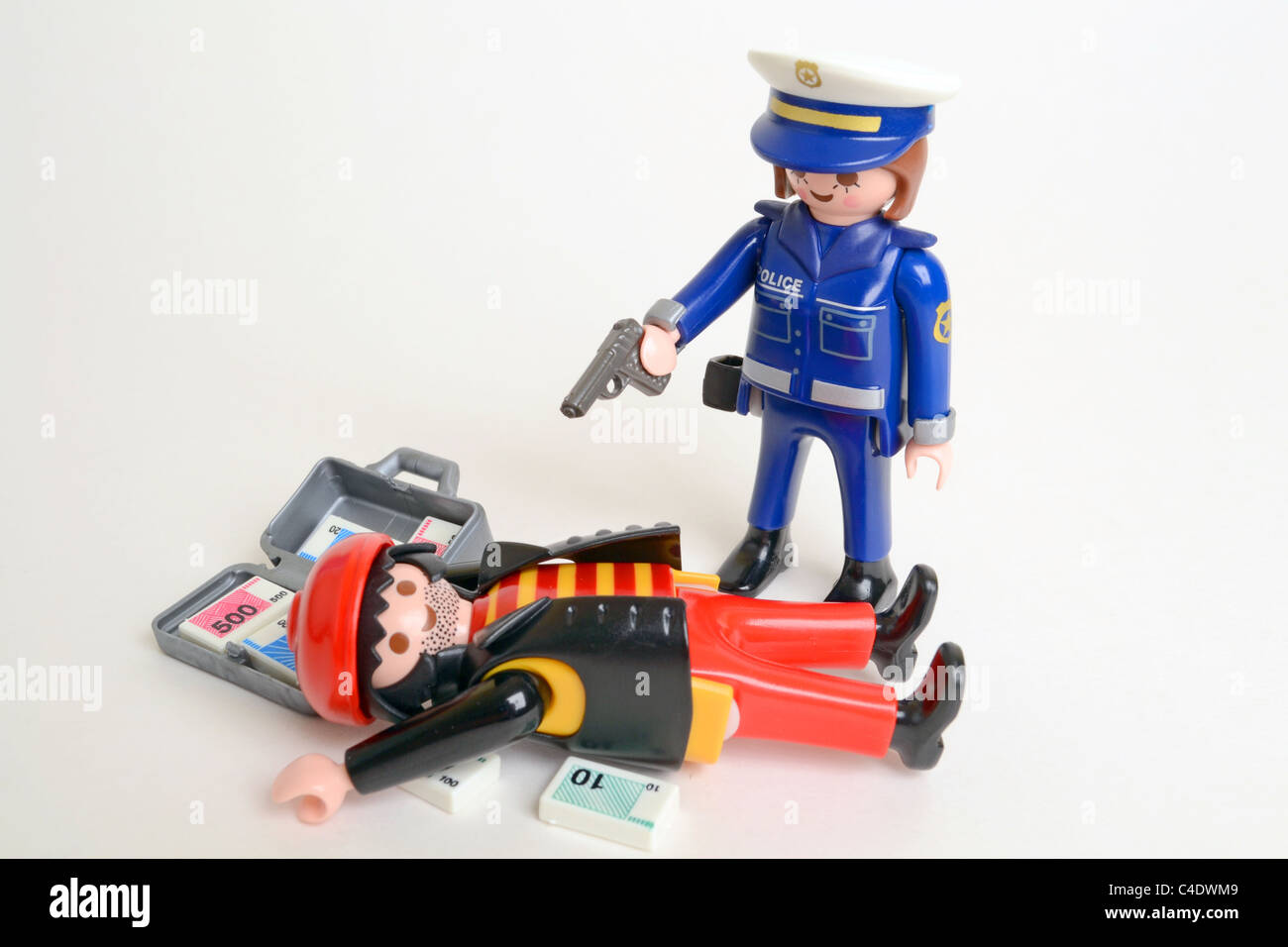 Playmobil police hi-res stock photography and images - Alamy