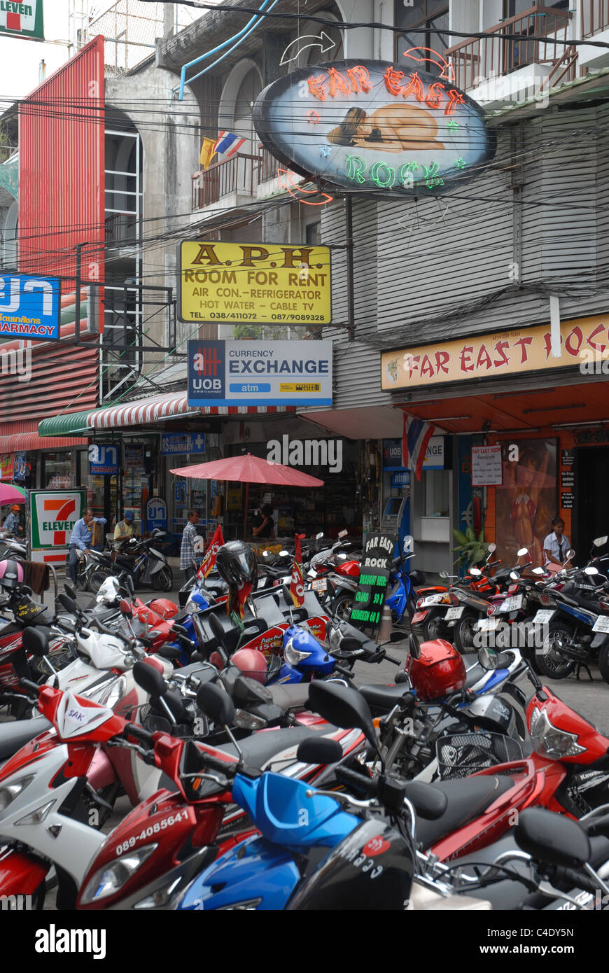Thai motorcycle repair shop hires stock photography and images Alamy