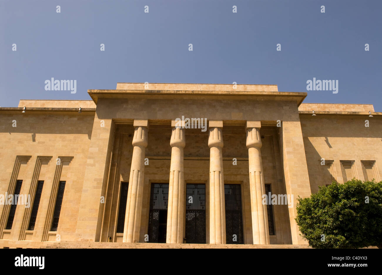 Facade of the National Museum, Beirut, Lebanon Stock Photo Alamy