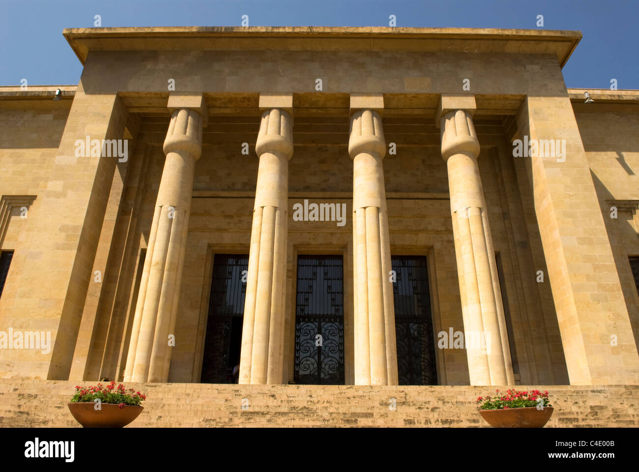 Facade of the National Museum, Beirut, Lebanon Stock Photo Alamy