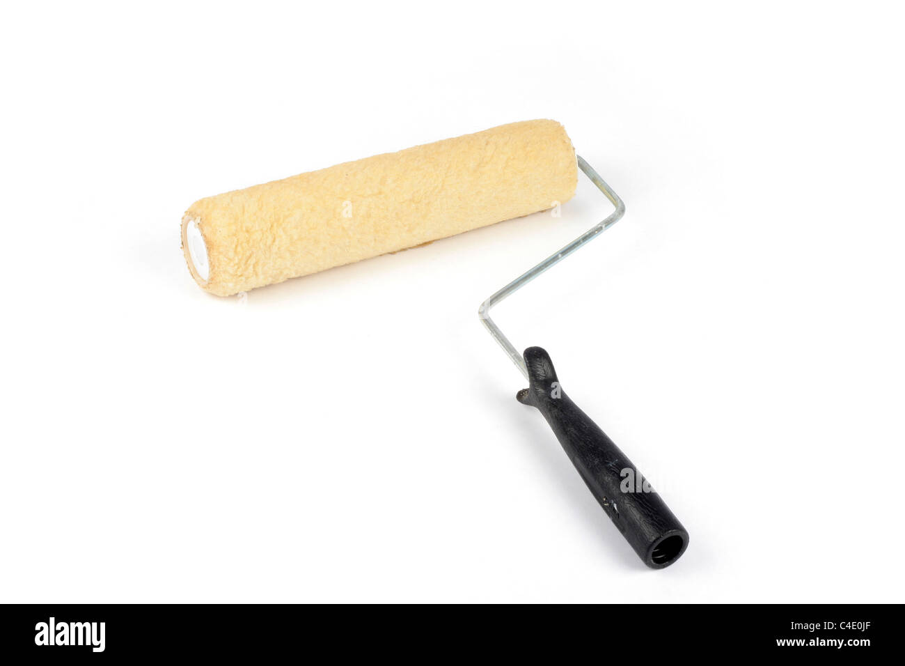 isolated Paint Roller, close up Stock Photo - Alamy