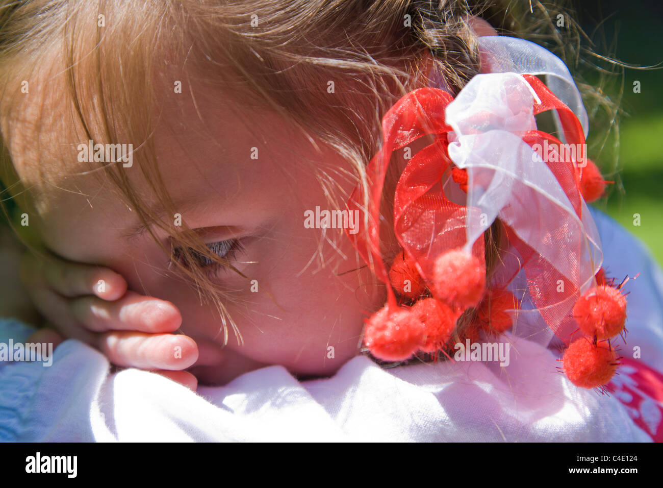 4 Years Old Girl Stock Photo Alamy
