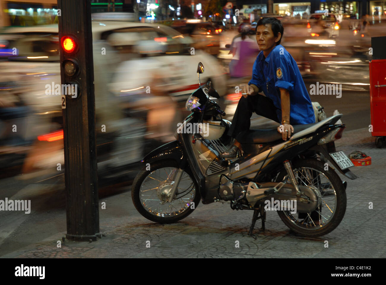 Motorbikes, Ho Chi Minh City, Vietnam Stock Photo Alamy